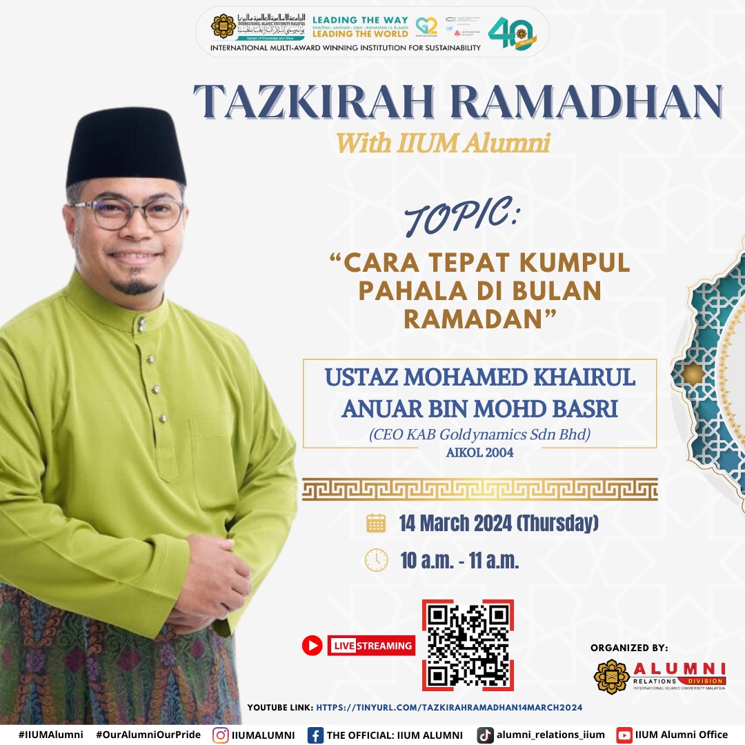 Tazkirah Ramadhan 1445H (Ustaz KAB)