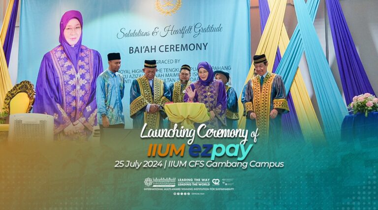 Launching ceremony of IIUM EzPay