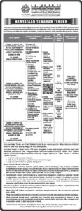 TENDER ADVERTISEMENT AND SALE OF TENDER DOCUMENT – DATE (08/07/2026): (1) TENDER TO SUPPLY AND DELIVER MEDICAL GAS (LOX) FOR THE DEPARTMENT OF FACILITY AND ENGINEERING, SULTAN AHMAD SHAH MEDICAL CENTRE @IIUM (SASMEC @IIUM) (IIUM/413/ENG/01/2026) AND (2) TENDER TO SUPPLY AND DELIVER MEDICAL GAS (LPG) FOR THE DEPARTMENT OF FACILITY AND ENGINEERING, SULTAN AHMAD SHAH MEDICAL CENTRE @IIUM (SASMEC @IIUM) (IIUM/413/ENG/02/2026) AND (3) TENDER TO SUPPLY AND DELIVER FABRIC MATERIAL UNIFORM FOR CLINICAL STAFF FOR THE DEPARTMENT OF GOVERNANCE AND INTEGRITY, SULTAN AHMAD SHAH MEDICAL CENTRE @IIUM (SASMEC @IIUM)
