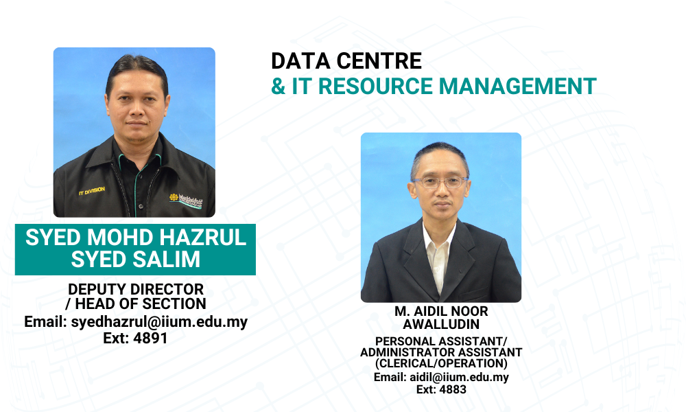 DATA CENTRE & IT RESOURCE