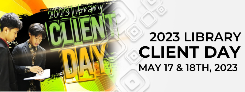 2023 Library Client Day