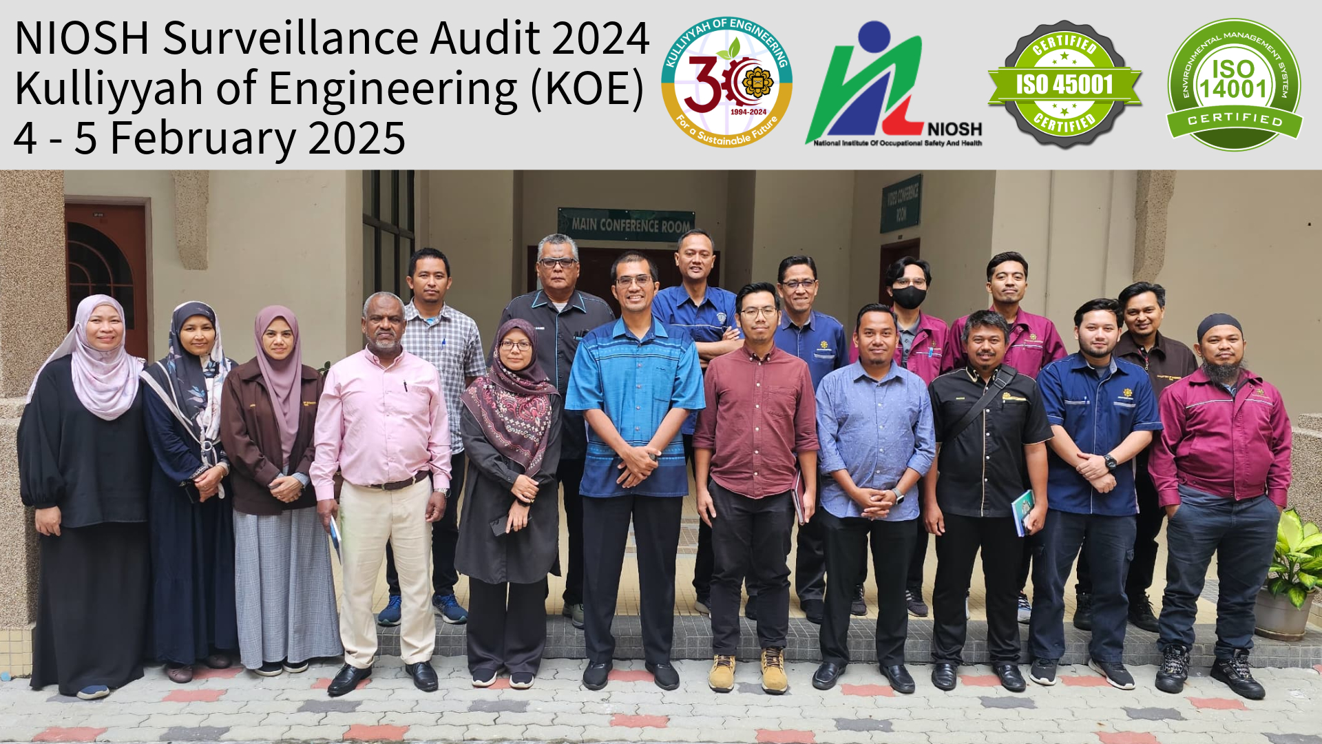 NIOSH Audit