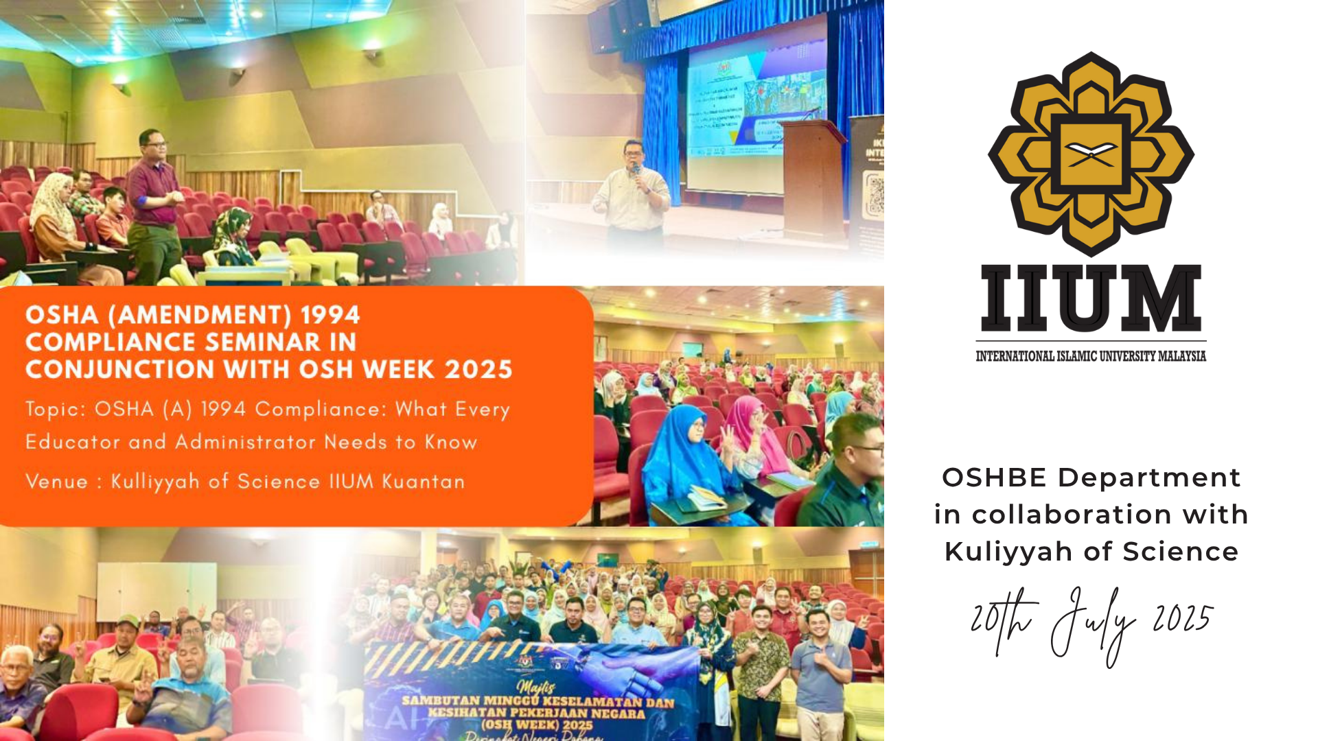 OSHA Amendment iium kuantan