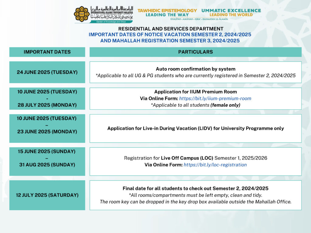 MyMahallah - Vacation Notice for Semester 2, 2024-2025 & Mahallah Registration for Semester 3, 2024-2025_Page_1