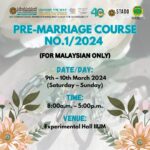 Pre-Marriage Course No.1 / 2024