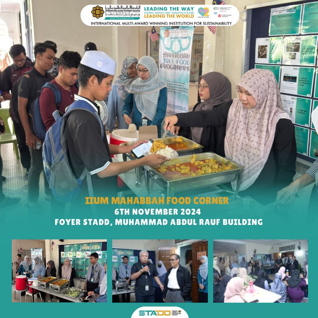 IIUM Mahabbah Food Corner Sem 1, 2024/2025