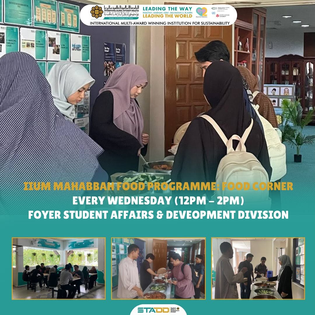 IIUM Mahabbah Food Programme Food Corner