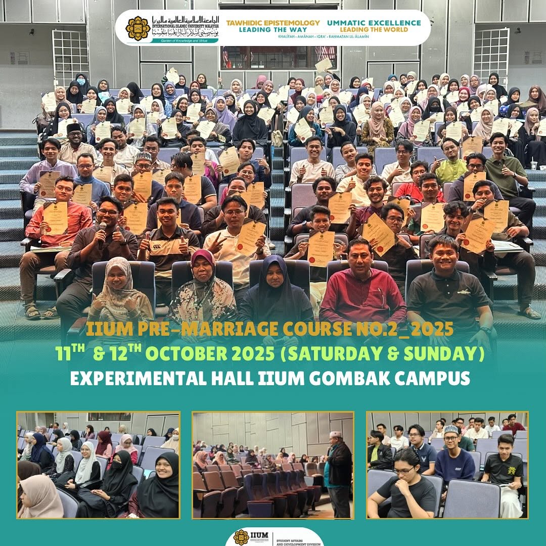 IIUM Pre-Marriage Course NO.2/2025