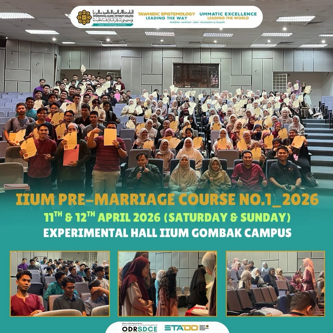 IIUM Pre-Marriage Course No.1/2026